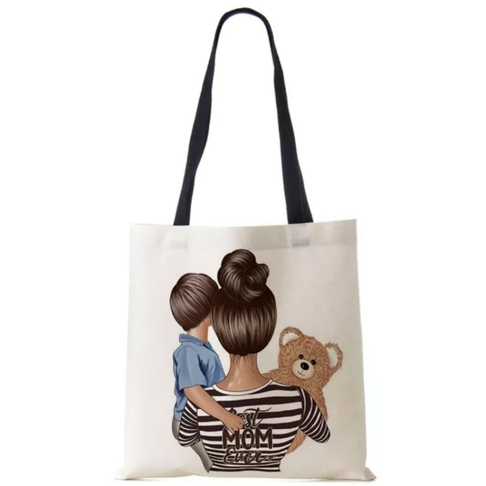 MOM AND SON TOTE